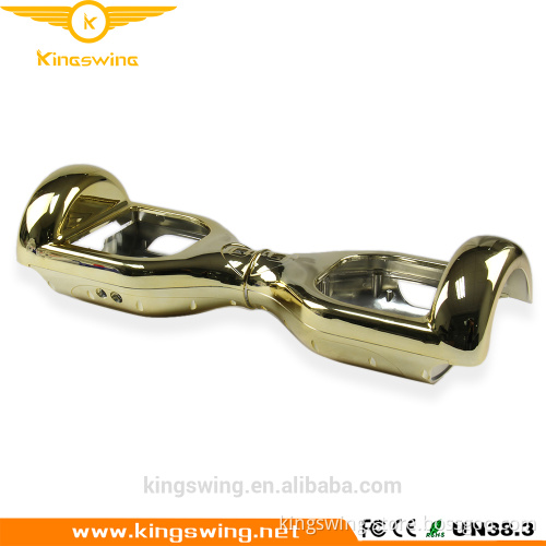 2017 Gold Chrome Replacement Outer Cover Case Shell Repair for 6.5 inch Smart Self Balance Wheel Electric Scooter Spare Parts